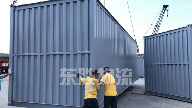 廣州貨運到香港_廣州到香港物流專線，深圳東勝物流中港拖車運輸圖