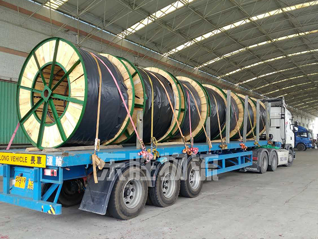 貨物物流到香港流程；發(fā)香港貨運公司，中港平板車運輸案例圖